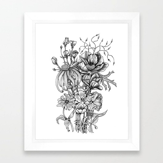 Poster Kwiaty#1 [B2] agakubish