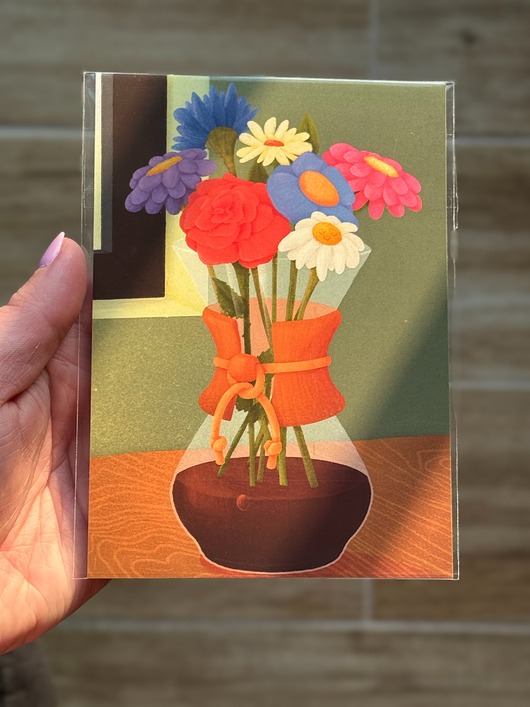 grafiki i ilustracje Print "Coffee Bouquet"