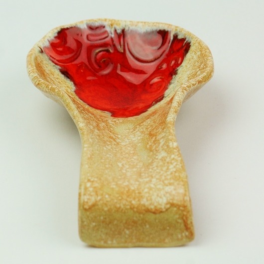 SPICY - łycha ceramiczna, podstawka na łyżki patrycja styrna