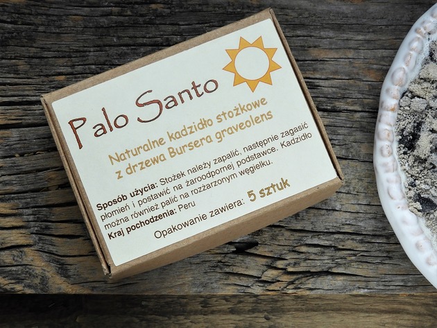 Kadzidło stożkowe Palo Santo KARiTEe