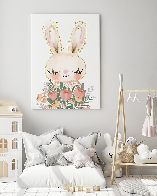 Króliczek - plakat HOG STUDIO