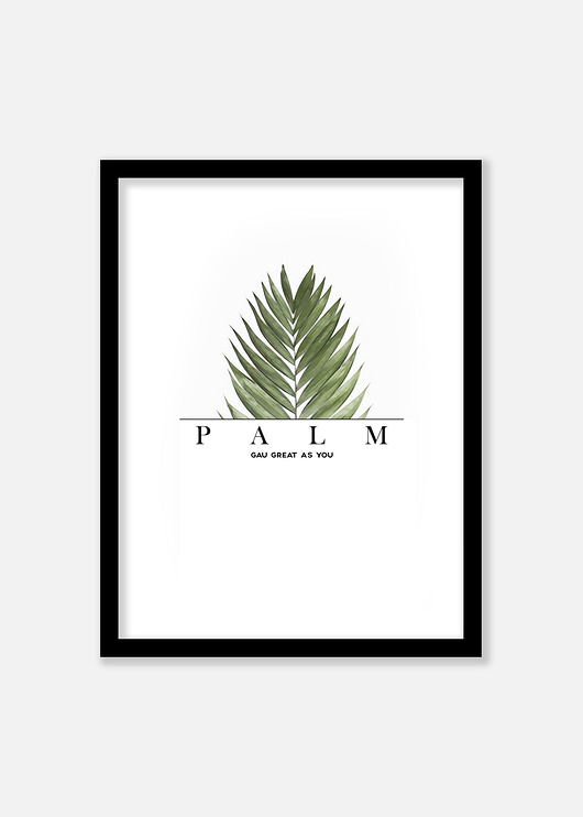 PALM MINIMAL Plakat GAU Home
