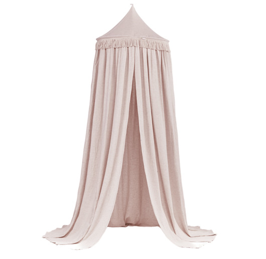 namioty i tipi dla dzieci Baldachim Boho Twist Maxi fi70 cm Pudrowy róż