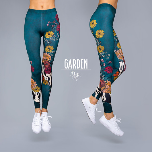 legginsy Legginsy GARDEN wysoki stan