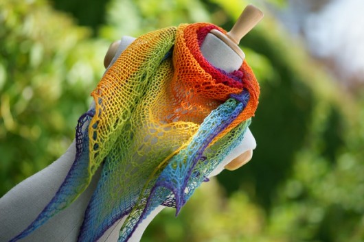 Szal &quot; Rainbow &quot;  HERBE DESIGN