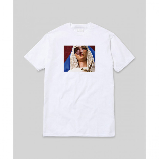 Maryja Wallace White T-shirt Back to Black