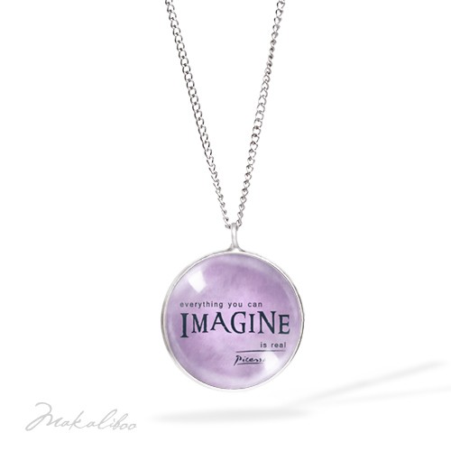 Imagine Lavenda - naszyjnik simple Makaliboo