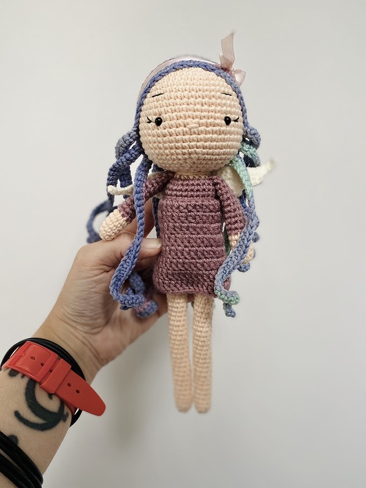 lalki Anioł wróżka lalka maskotka szydełkowa handmade