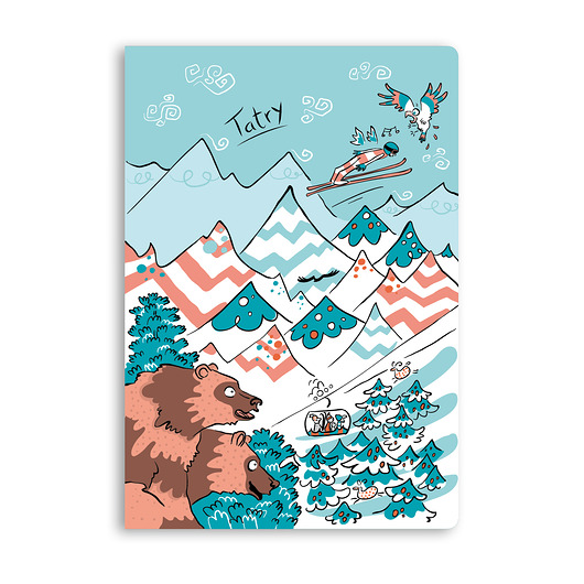 notatniki i albumy Zeszyt A5 Tatry Niedźwiedzie