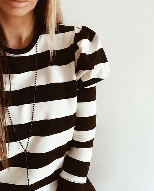 Bluza  w pasy CHIARA STRIPE elevenstory