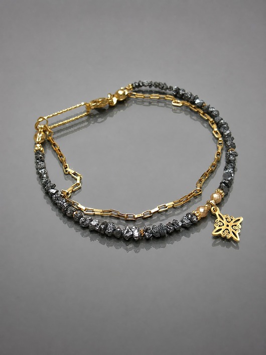 bransoletki z kamieni naturalnych Diamenty black vol. 3 /26.10.25/ - bransoletka  - Szlachetna kolekcja