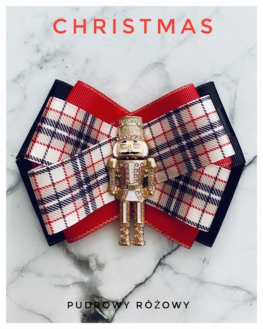 broszki Brosza z Dziadkiem do orzechów Święta Mikołajki