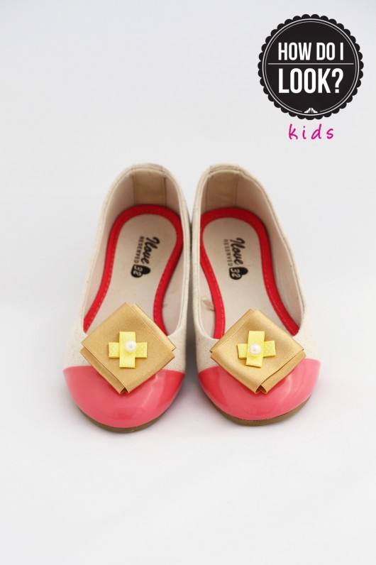 Stylish Badge - Gold - klipsy do butów HowDoILook