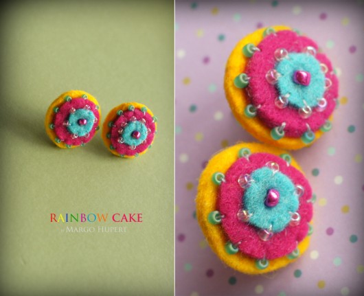  RainbowCake - colors FlowerFelt Design