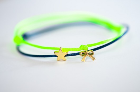 Ribbon + star | zestaw z limonką Lills