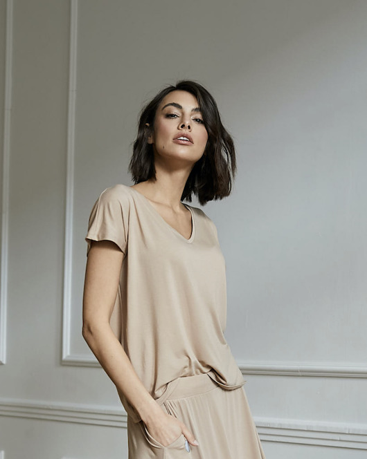 BLUZKA NOEMI beż Flawless