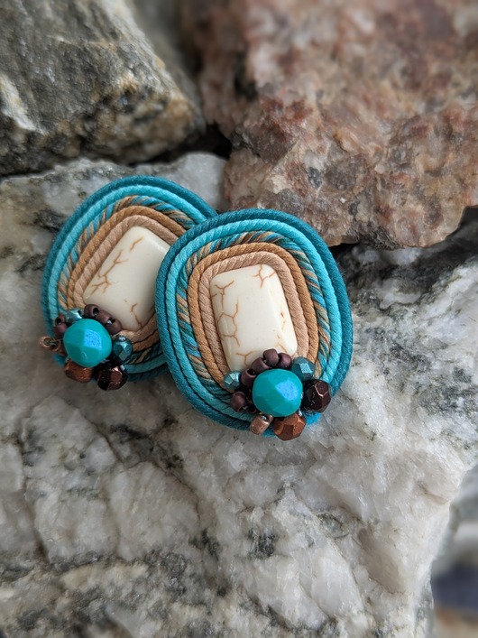 kolczyki soutache Idzie jesień 5