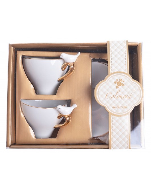 Filiżanka Do Cappuccino 2 Zt. Z Ptaszkiem MIA home