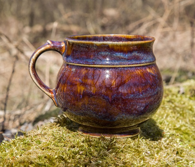 kubki Kubek ceramiczny baryłka