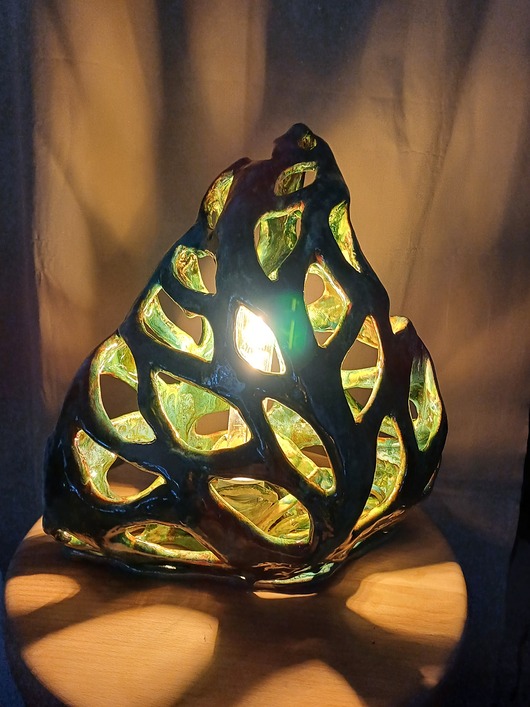lampy stołowe Ceramiczna lampka
