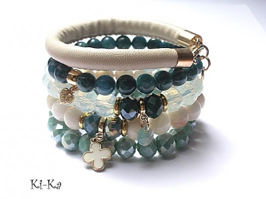 Mint and ecru  /07-2014/ - set KiKa pracownia