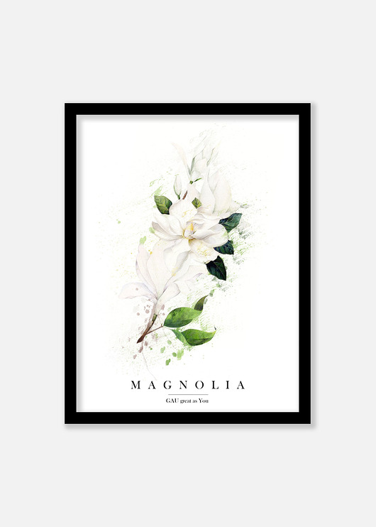 Magnolia Plakat GAU Home