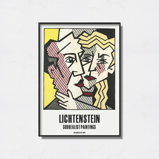 Roy Lichtenstein plakat Pas De LArt
