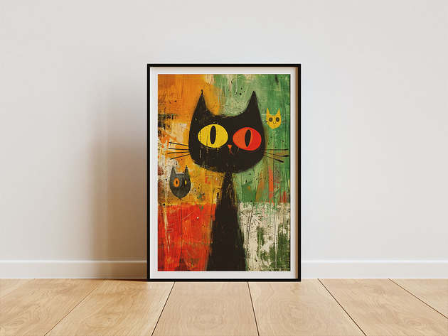 plakaty Plakat - Coolest cat