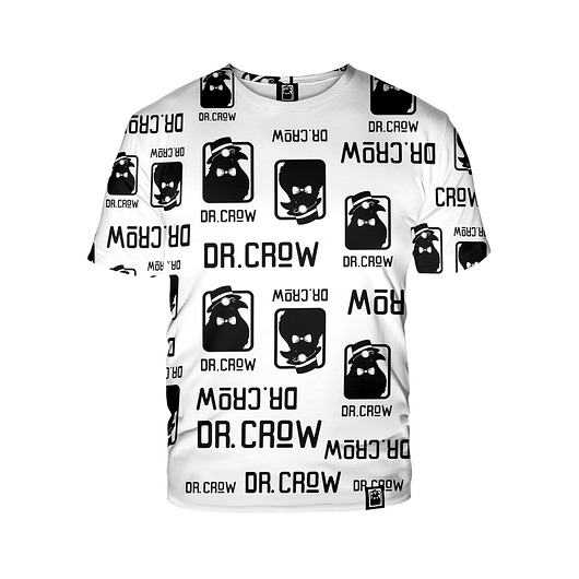 t-shirt damskie Damski T-shirt DR.CROW LOGO