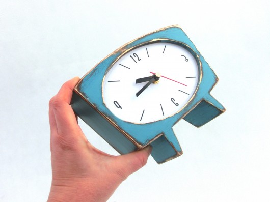 zegarek Sixty TURKUS  Clock Wood Studio