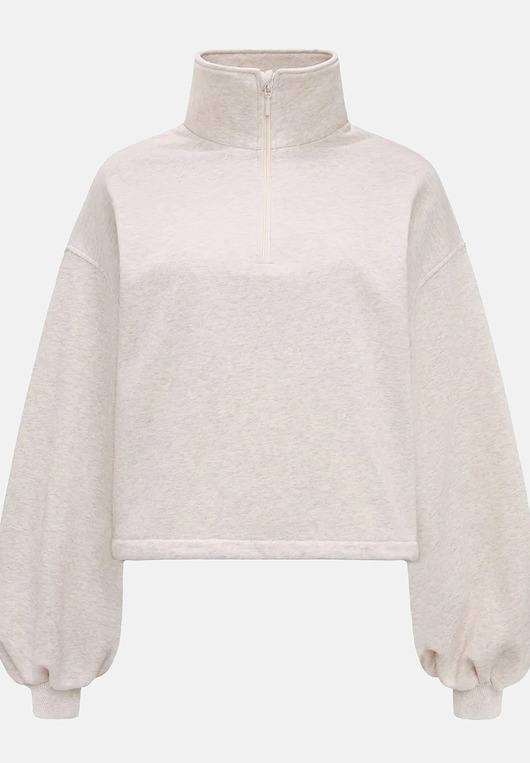 bluza bez kaptura damska Bluza Celeste Beż Melanż