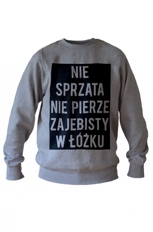 ZAJEBISTY bluza męska szara GAU great as You