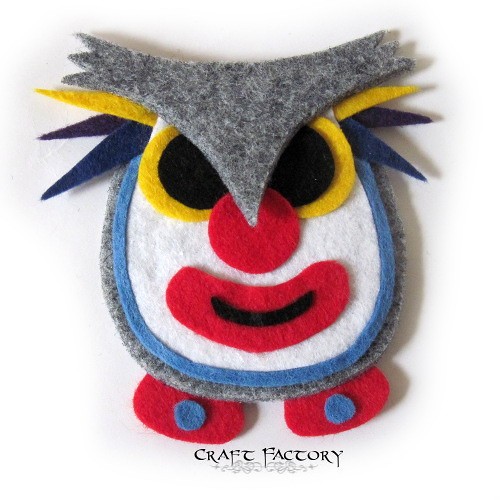 Owlastic Circus - broszka Craft Factory