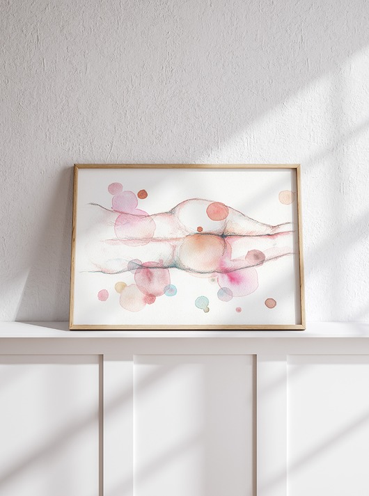 grafiki i ilustracje Kulistość, wydruk 30x40 cm