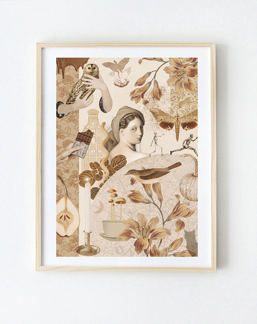 grafiki i ilustracje Plakat cinnamon chocolate  A3