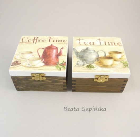 Czas na kawę, herbatę. Beata Gapińska