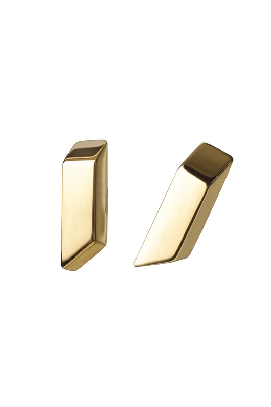 kolczyki z kolekcji EDGY/ Royal/mikron  Daria Siwiak Jewellery