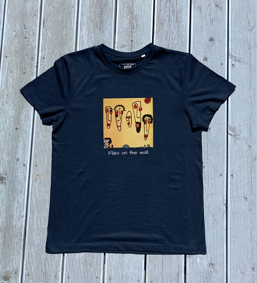 t-shirty męskie T-shirt "Flies on the wall"