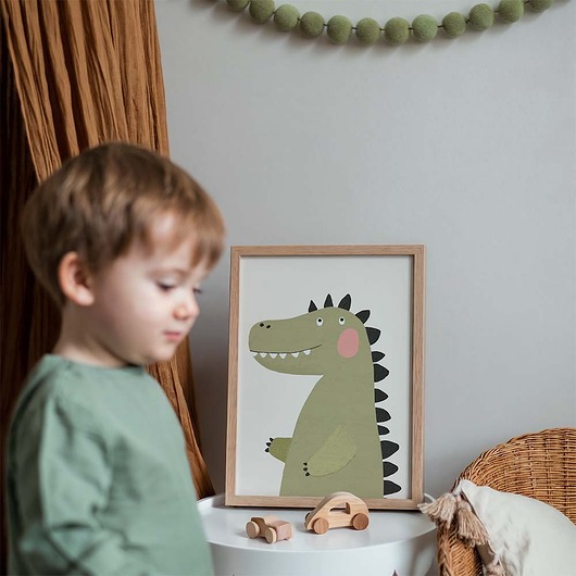 obrazy i plakaty do pokoju dziecięcego Plakat Krokodyl Crocs  - Plakaty Na Ścianę Dla Dzieci