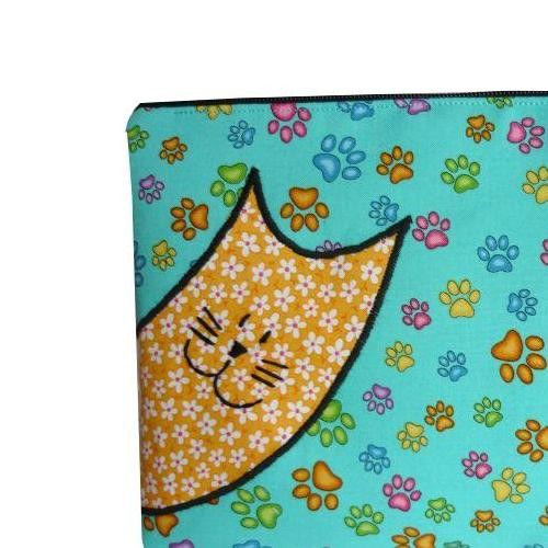 Kotek w kwiatki -etui dla P. Anny Gazynia
