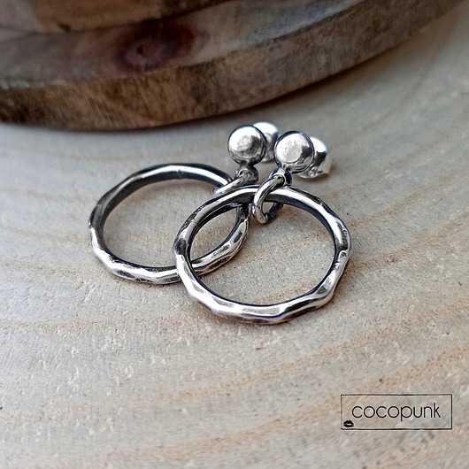 kolczyki srebrne Kolczyki koła 2 cm - srebro pr. 925