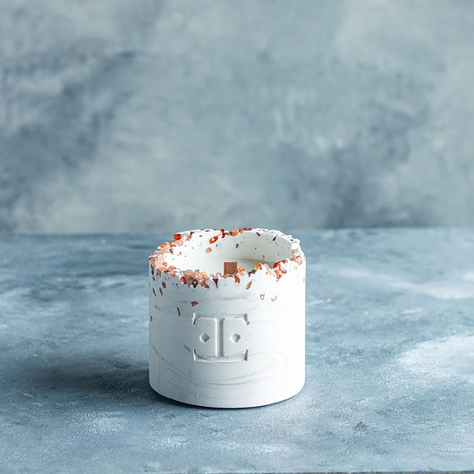 świeczniki i świece Mała świeca (150g) Sun & Caramel Gemstone