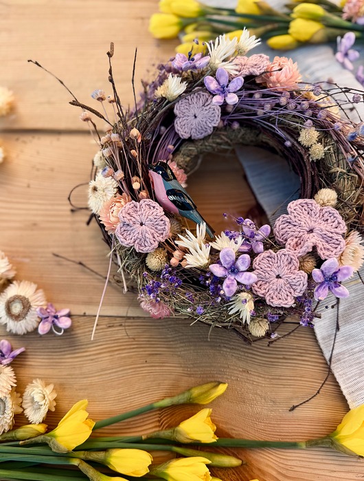 wianki wielkanocne Wianek Sorbet Jagodowy