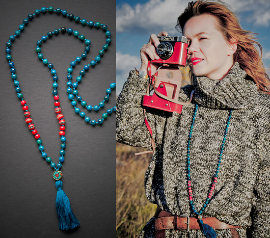 LHASA MALA naszyjnik  NOMAD ACCESSORIES
