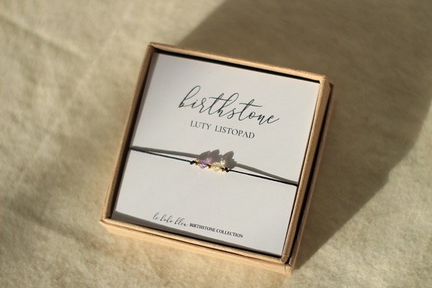 Biżuteria ślubna Dla Niej / Dla Niego - JEJ i JEGO kamienie urodzeniowe Birthstone