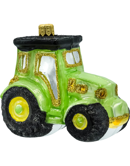 bombki Bombka choinkowa: Traktor: zielony