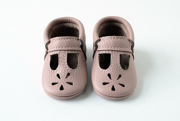 buty dziecięce Mokasyny (Dusky Pink)