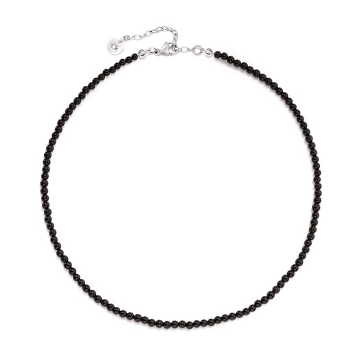 chokery Czarny choker z onyksów