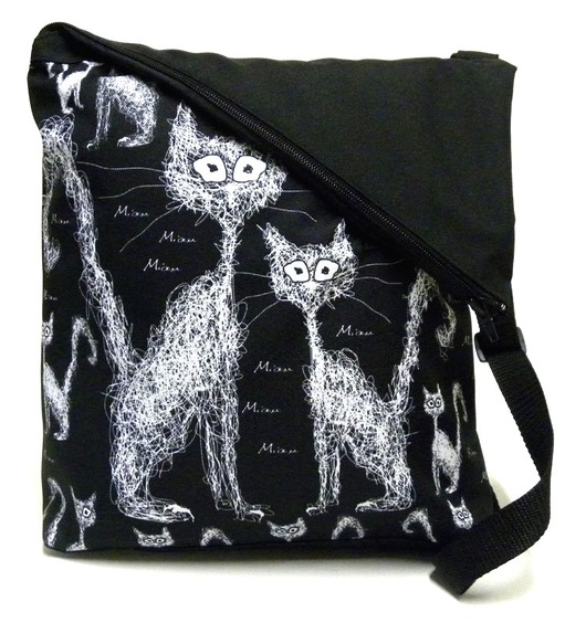 Torba listonoszka z autorskim motywem Gaul Designs