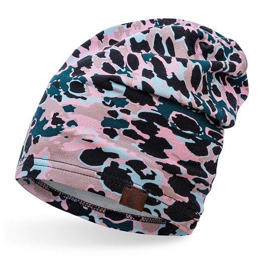 czapki damskie Wiosenna czapka smerfetka, lekka czapka damska beanie